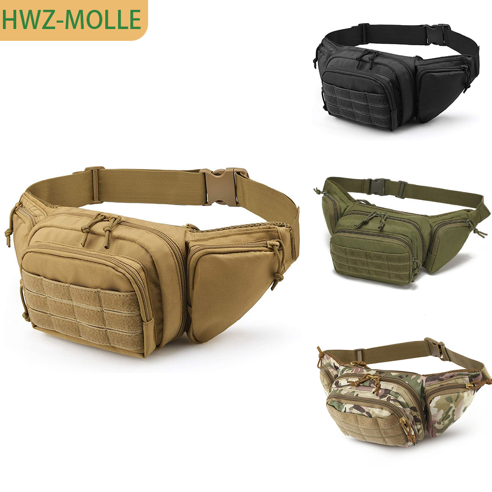 Edc Concealed Carry Fanny Pack - Tas Pinggang Taktis Molle Fanny Pack
