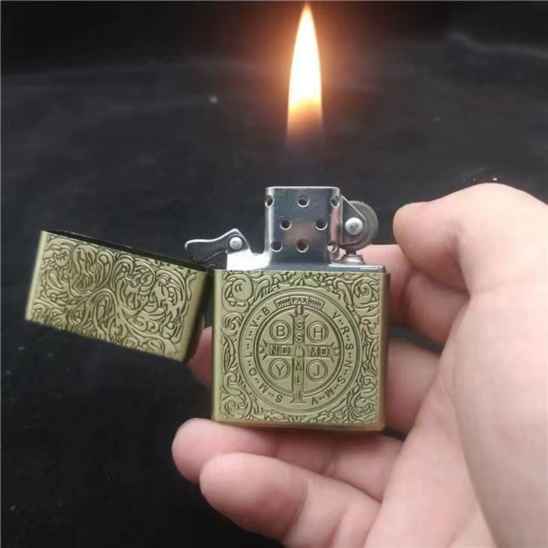 Lighter Insert Zippo - ZORRO berwarna minyak tanah ringan kepribadian