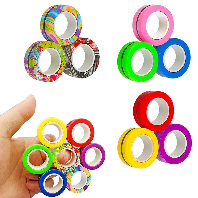 Fidget Spinner Bearing - 3 Buah Set Mainan Fidget Penghilang