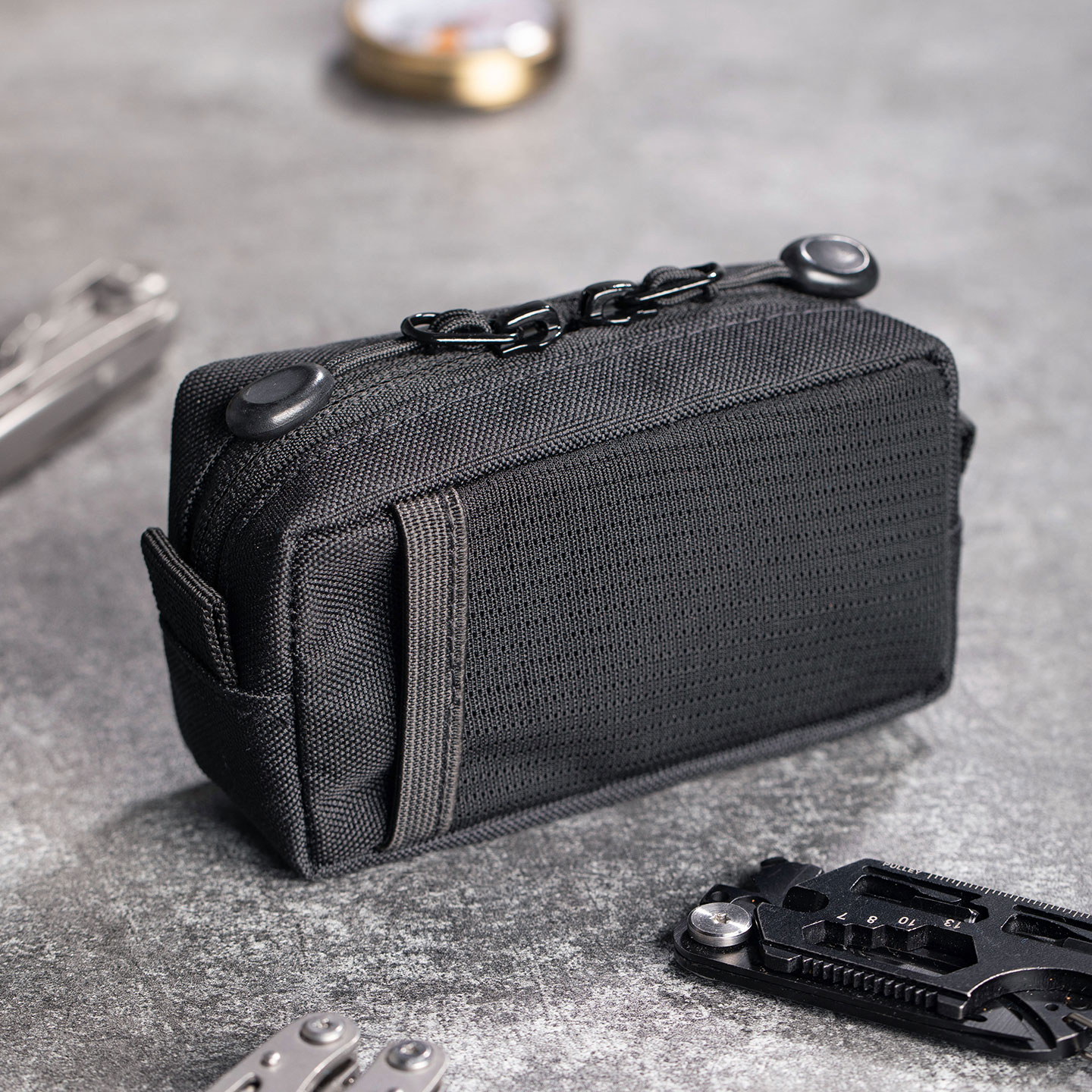 Edc Carry Pocket Pouch - Tas Organizer EDC Taktis dari Kain