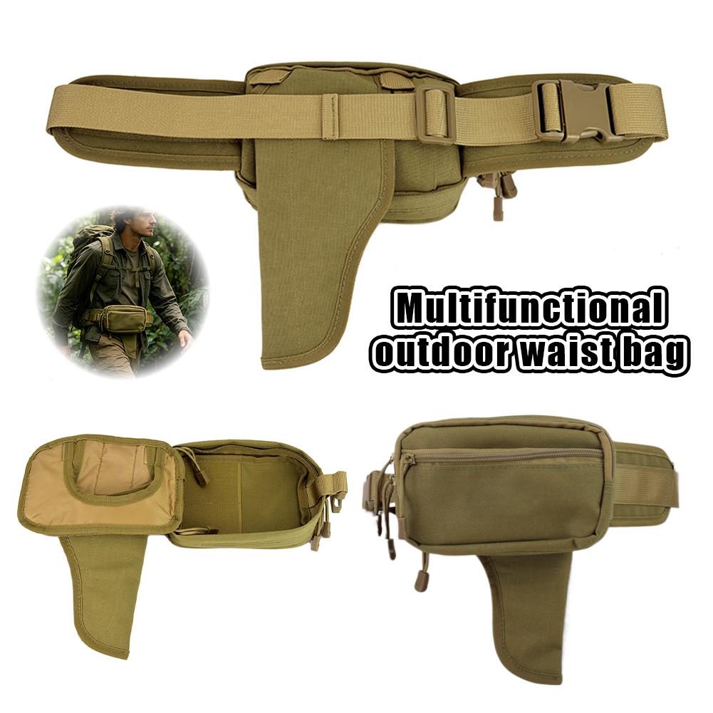 Edc Concealed Carry Fanny Pack - Tas Pinggang Anti Maling Tersembunyi, Tas