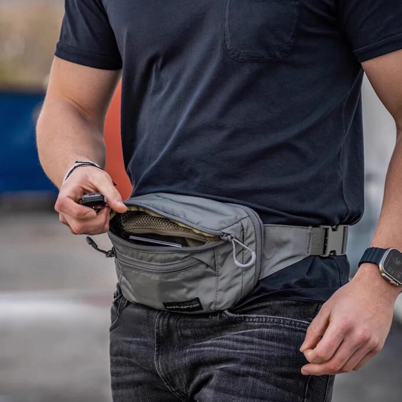 Edc Concealed Carry Fanny Pack - Tas Pinggang Pria dengan Tali yang