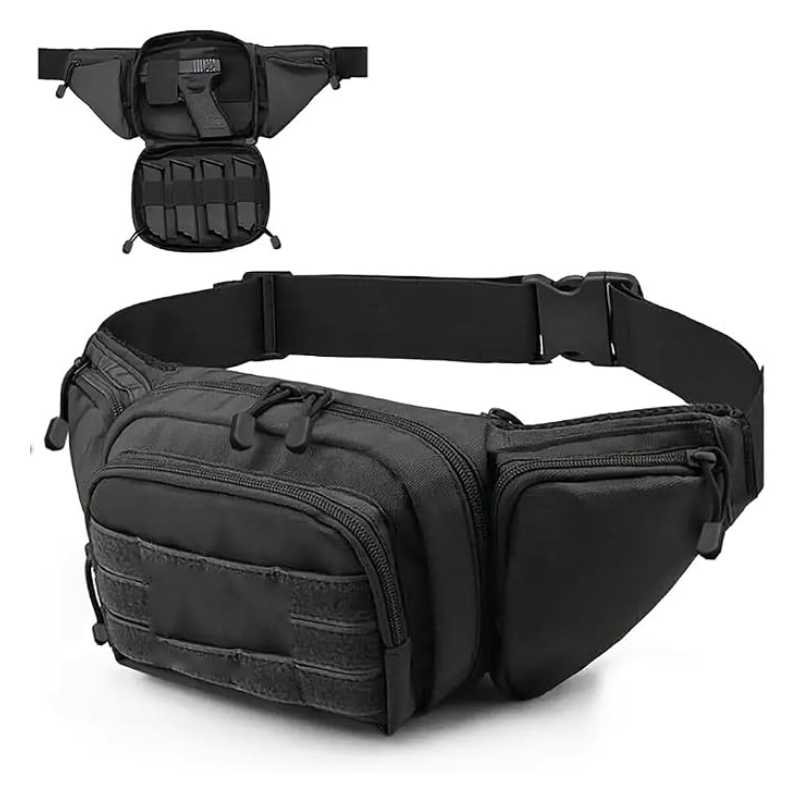Edc Concealed Carry Fanny Pack - Tas Pinggang Tahan Air Molle EDC