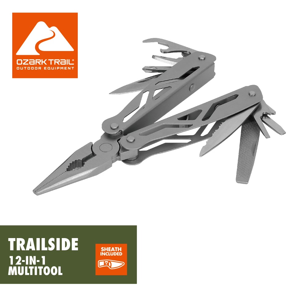 Edc Gear Every Day Carry - Alat Multifungsi 12-in-1 untuk Perlengkapan Berkemah,