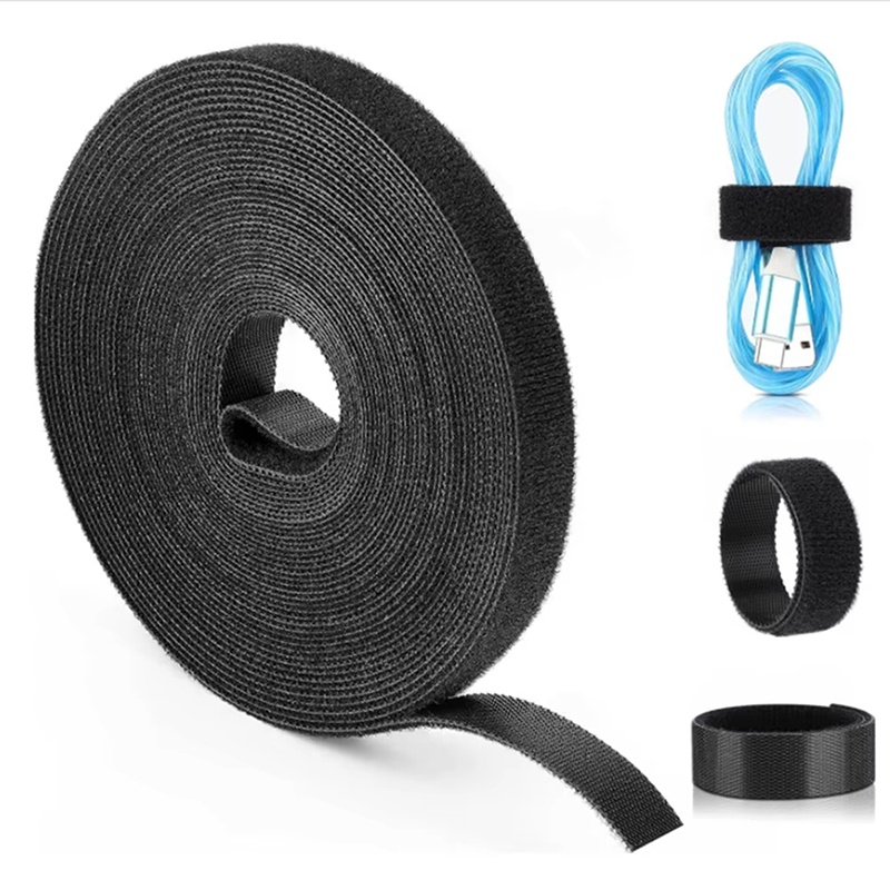 Gear Tie Reusable - 1/3/5M/Roll Pengatur Kabel Dapat Digunakan Kembali