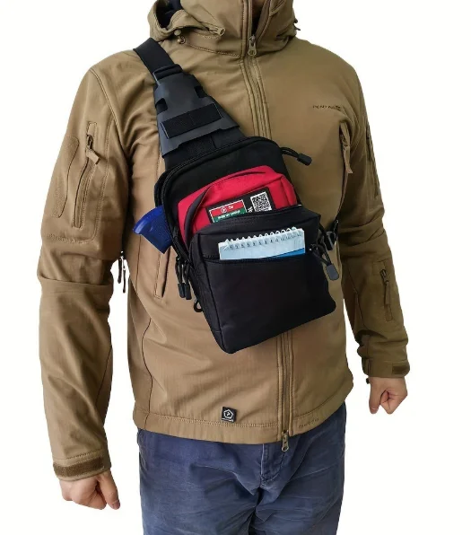 Tas Selempang Taktis untuk Men - Edc Concealed Carry Fanny Pack ulasan dan harga