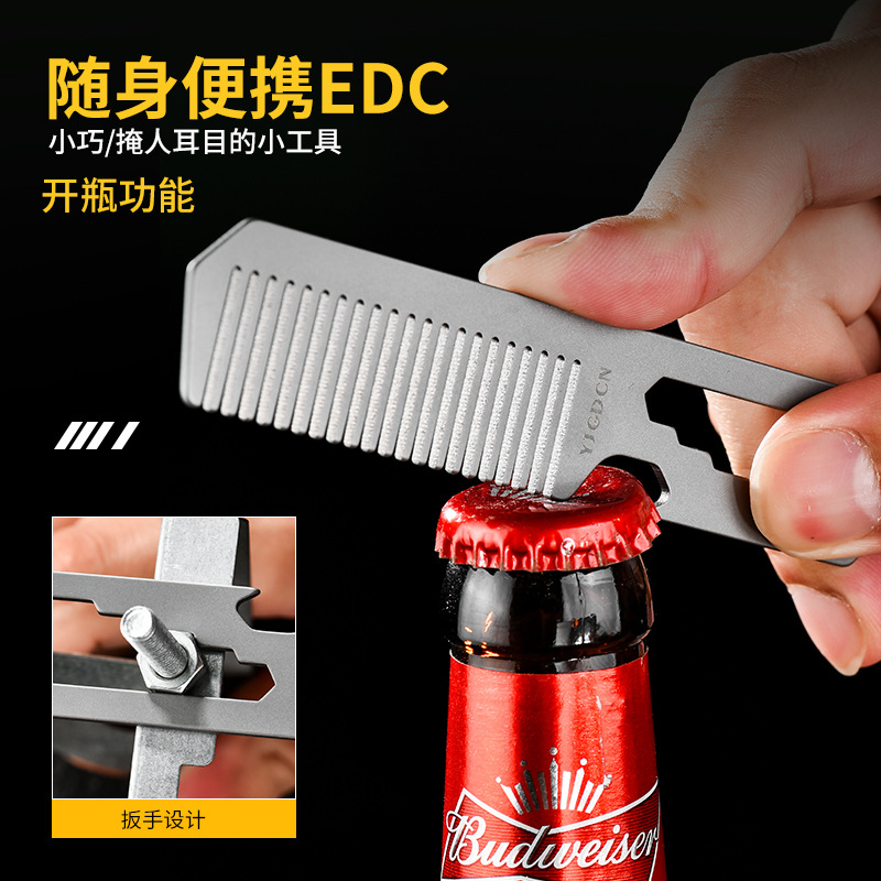 Sisir Campuran Titanium TC4, P - Comb Pocket Titanium ulasan dan harga