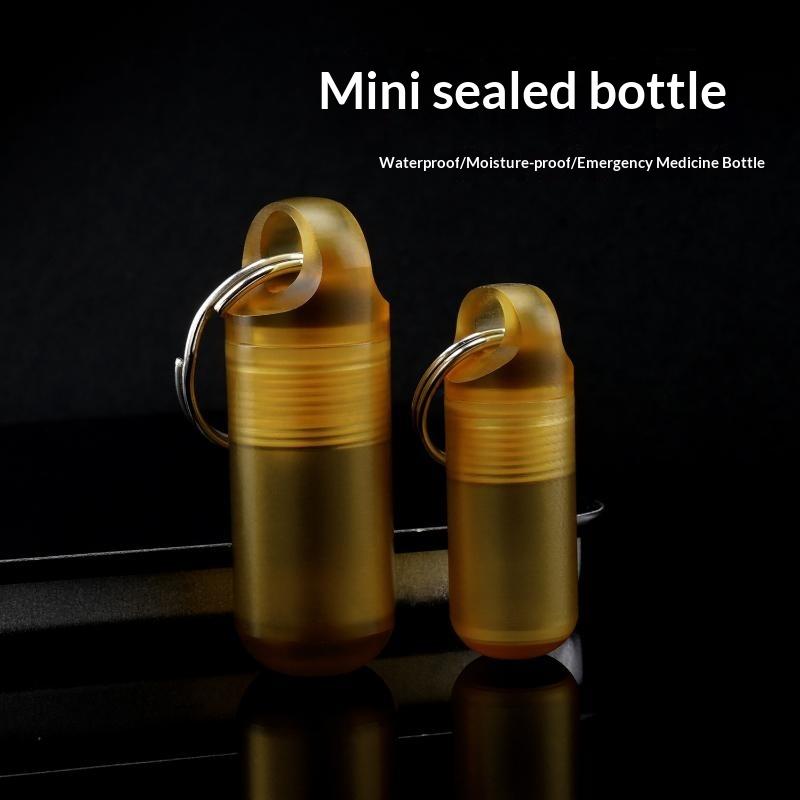 Botol Pil PEI Kecil Kotak Peny - Edc Pill Carry ulasan dan harga