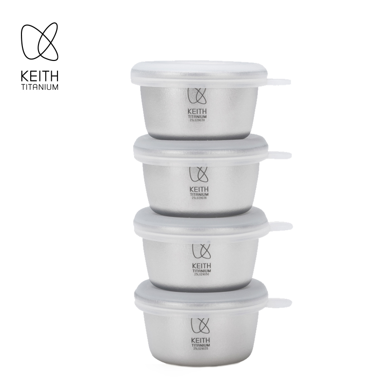 KEITH 4 Buah Wadah Kedap Udara - Edc Carry Pocket Pouch ulasan dan harga