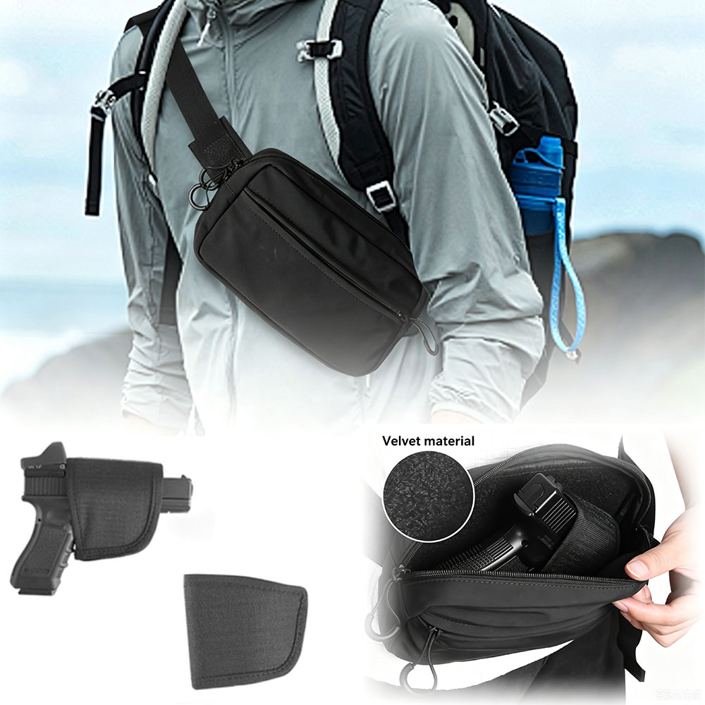 Tas Pinggang Taktis Tersembuny - Edc Concealed Carry Fanny Pack ulasan dan harga