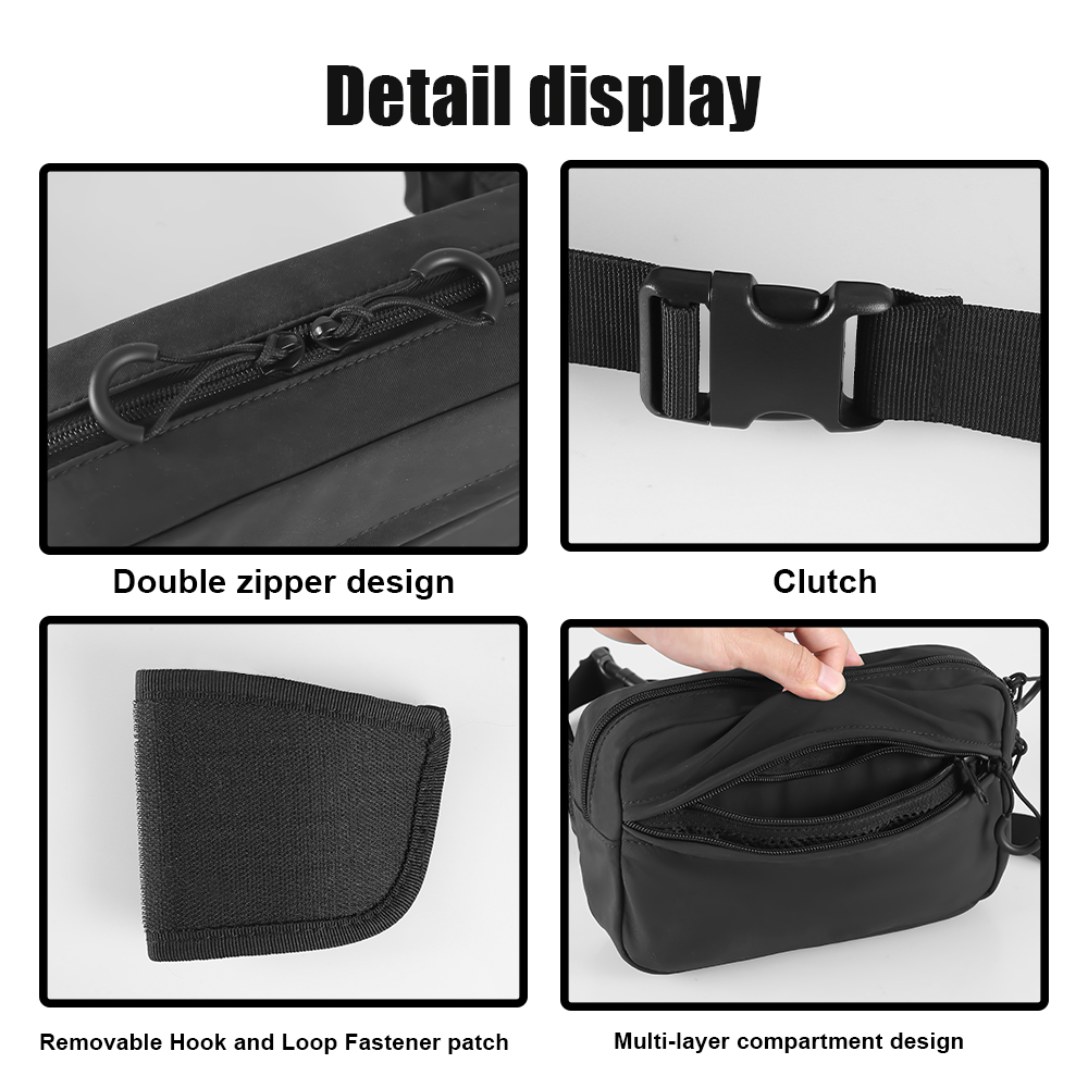Tas Pinggang Taktis Tersembuny - Edc Concealed Carry Fanny Pack ulasan dan harga