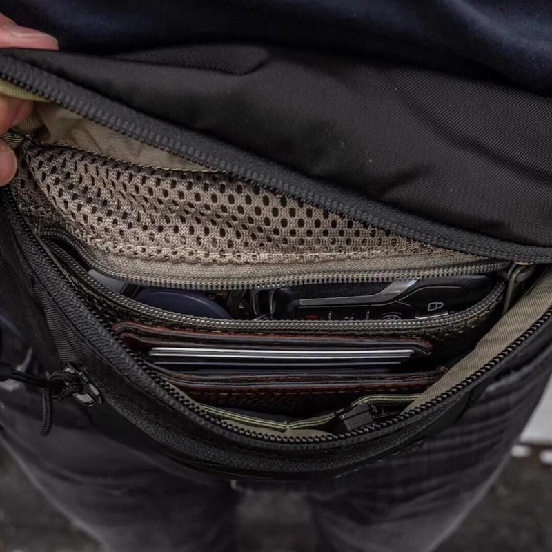 Tas Pinggang Pria dengan Tali  - Edc Concealed Carry Fanny Pack ulasan dan harga