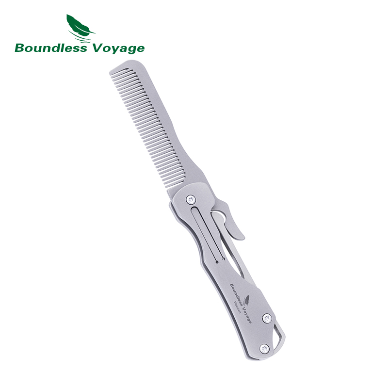Sisir Rambut Titanium Lipat Vo - Comb Pocket Titanium ulasan dan harga