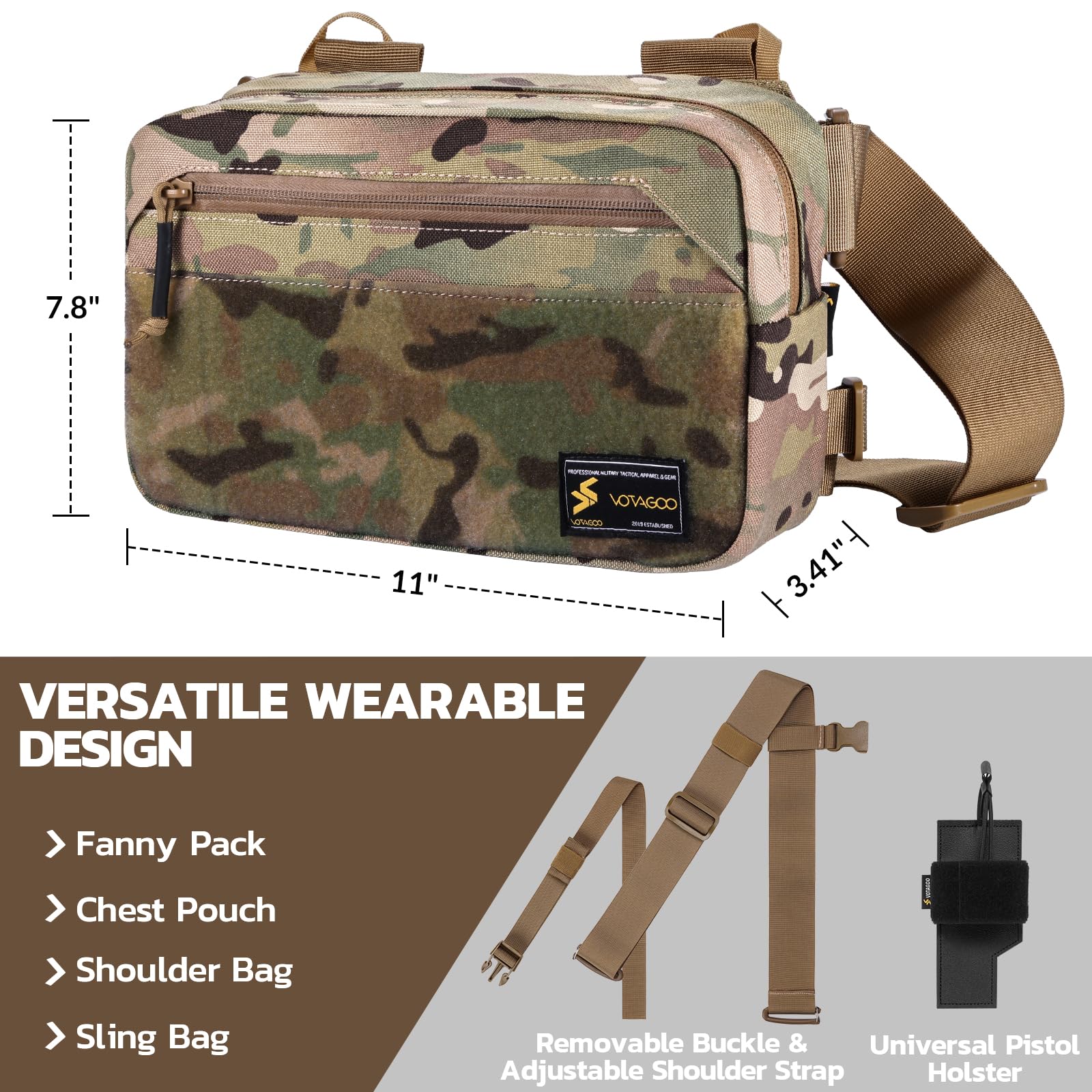 Paket Fanny Taktis, Tas Selemp - Edc Concealed Carry Fanny Pack ulasan dan harga