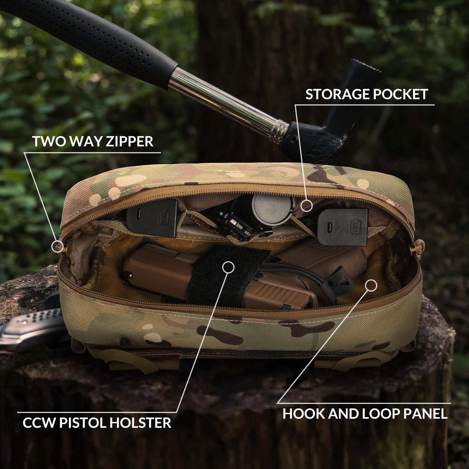 Paket Fanny Taktis, Tas Selemp - Edc Concealed Carry Fanny Pack ulasan dan harga