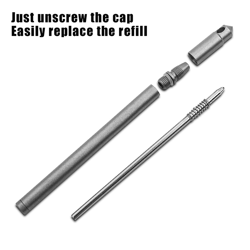 2026 BARU Pulpen Titanium Mini - Edc Carry Pen ulasan dan harga