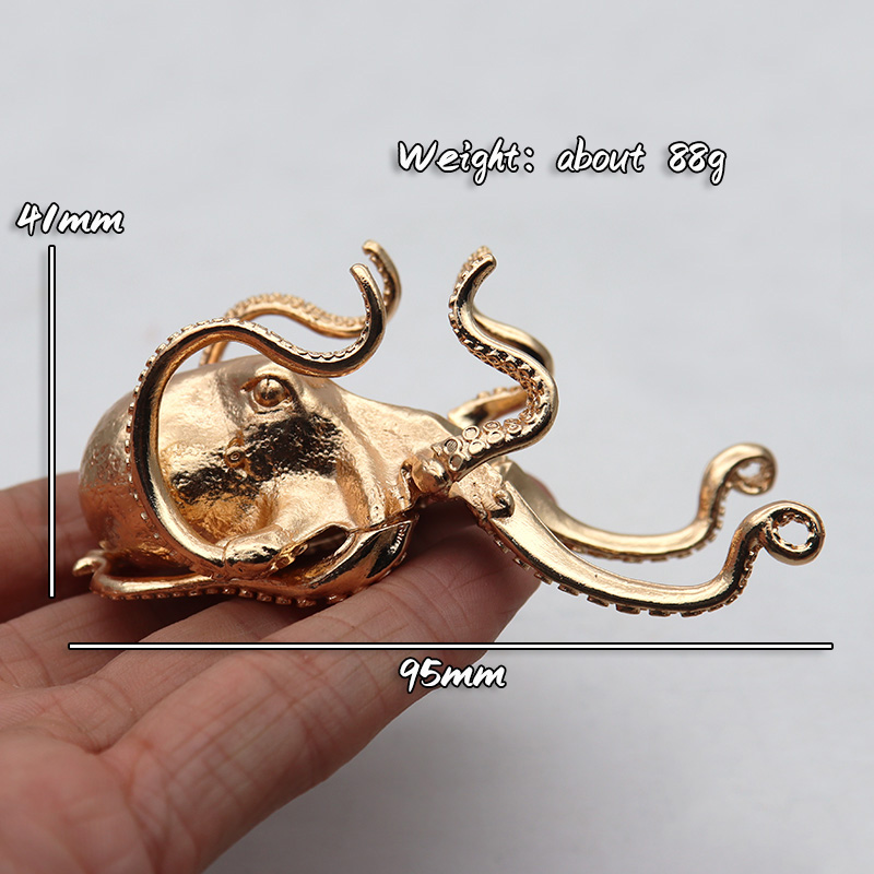 Patung Gurita Logam, Figurine  - Edc Carry Pen ulasan dan harga