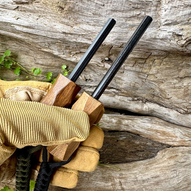 Pemantik Api Batu Api Luar Rua - Ferro Rod Striker ulasan dan harga