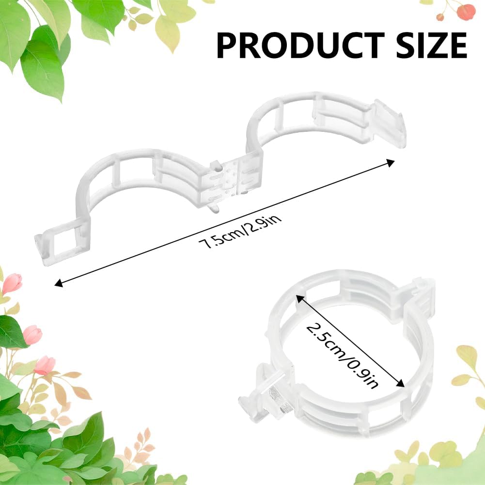 100 Buah Klip Penyangga Tanama - Gear Tie Reusable ulasan dan harga