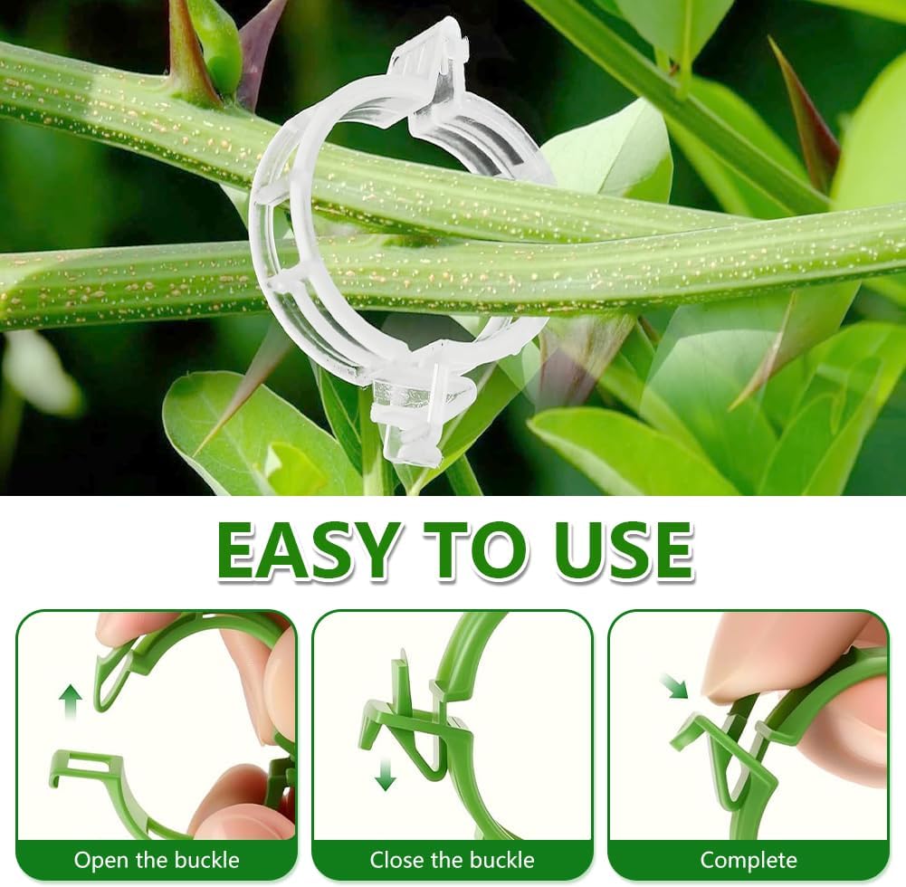 100 Buah Klip Penyangga Tanama - Gear Tie Reusable ulasan dan harga