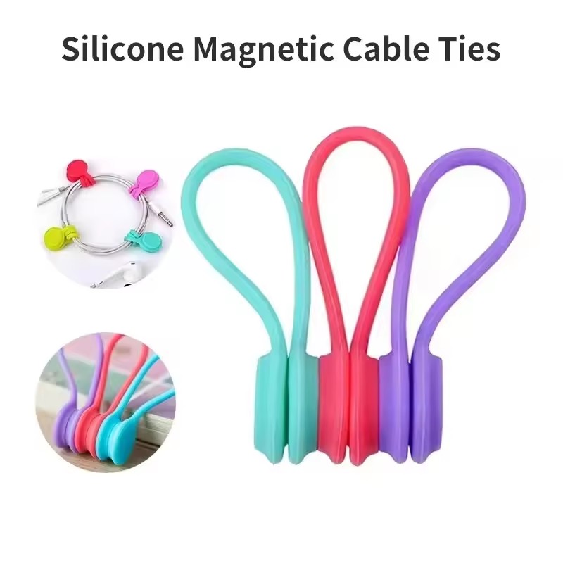 Pengikat Kabel Magnetik Siliko - Gear Tie Reusable ulasan dan harga