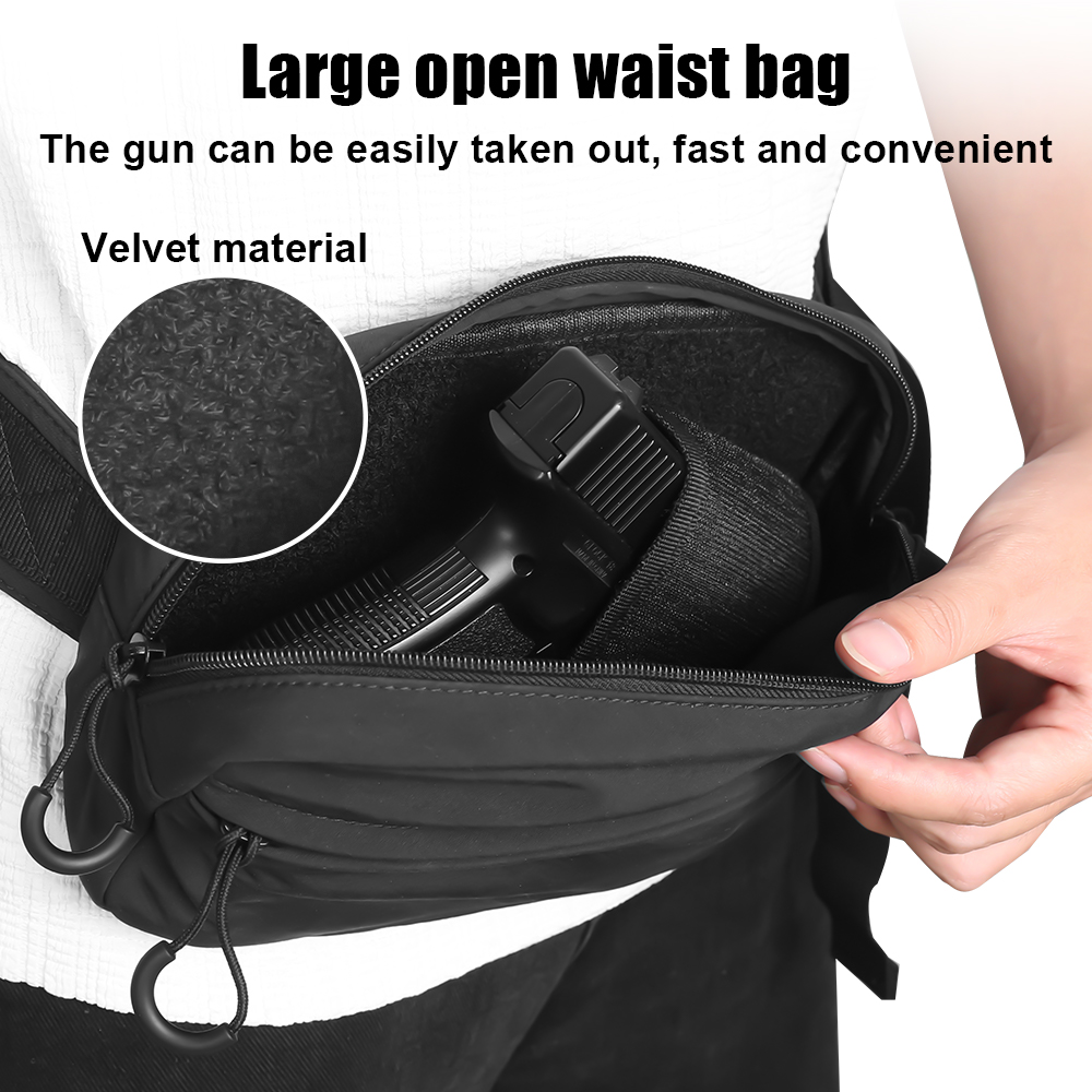 Tas Selempang Taktis Tas Pingg - Edc Concealed Carry Fanny Pack ulasan dan harga
