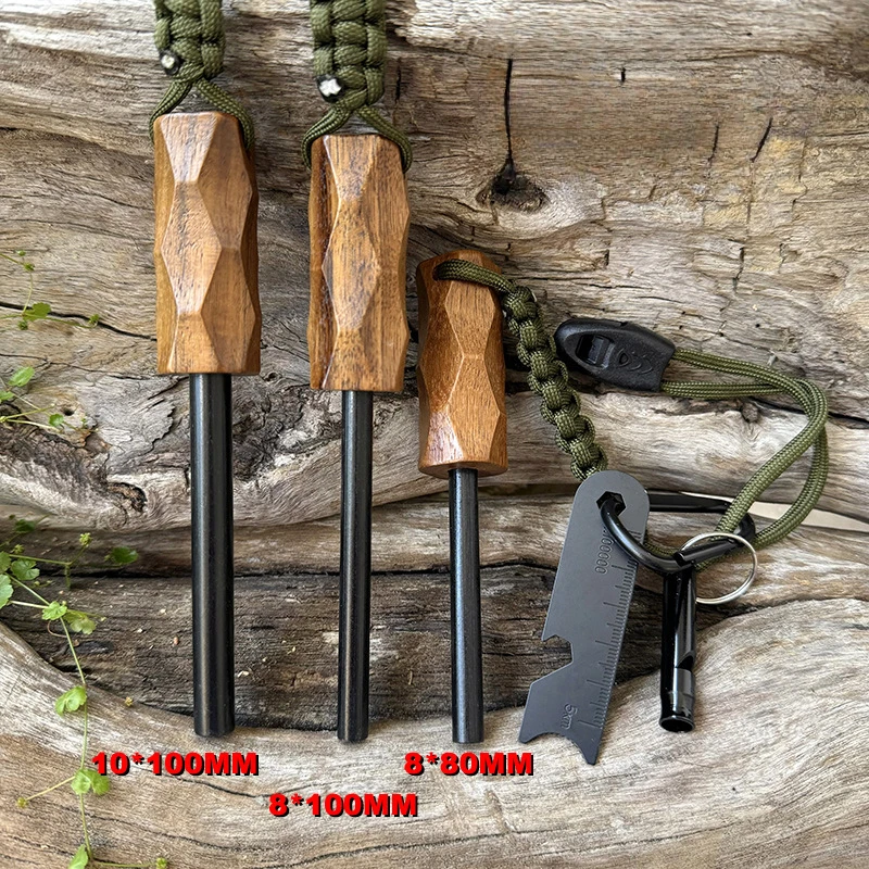 Pemantik Api Batu Api Luar Rua - Ferro Rod Striker ulasan dan harga