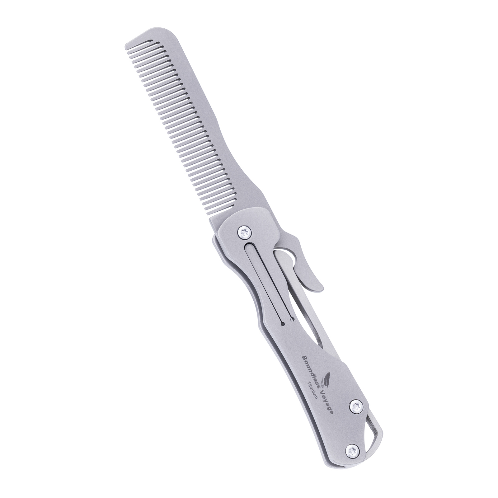 Sisir Titanium Lipat Voyage Ta - Comb Pocket Titanium ulasan dan harga