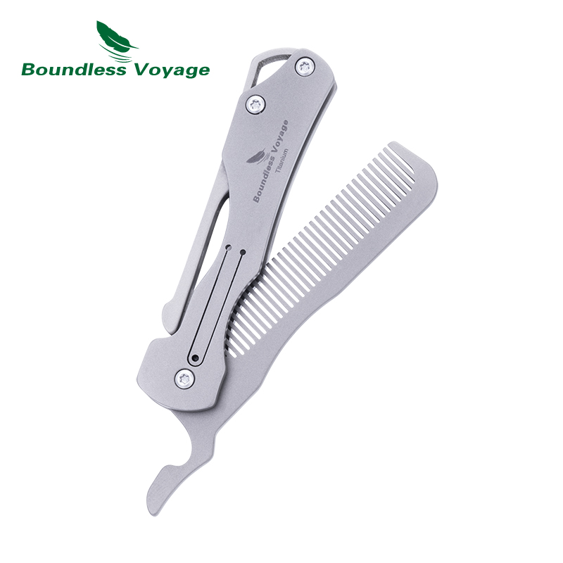 Sisir Titanium Lipat Voyage Ta - Comb Pocket Titanium ulasan dan harga