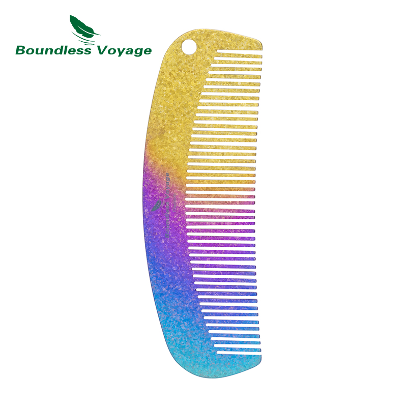 Sisir Rambut dan Jenggot Titan - Comb Pocket Titanium ulasan dan harga