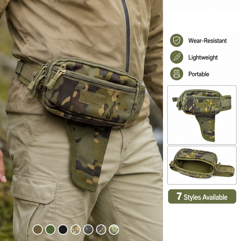 Tas Pinggang Multifungsi Nilon - Edc Concealed Carry Fanny Pack ulasan dan harga