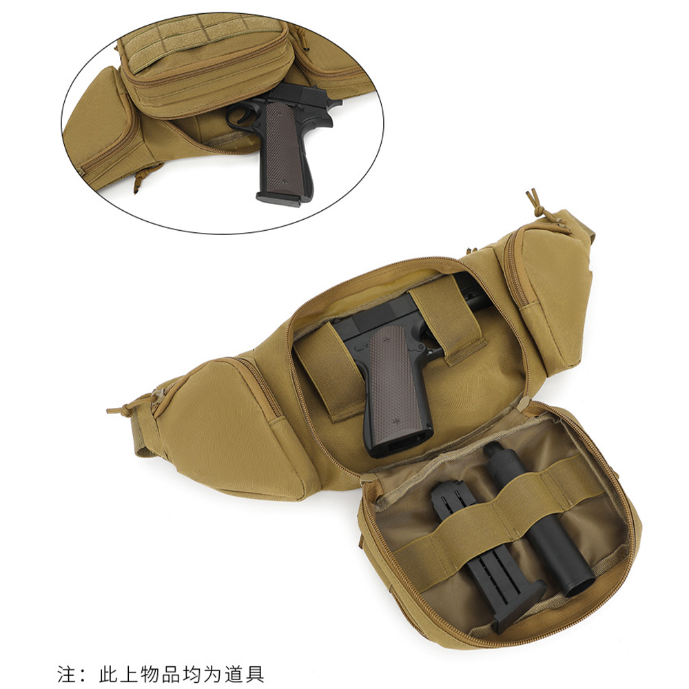 Tas Pinggang Taktis Tersembuny - Edc Concealed Carry Fanny Pack ulasan dan harga