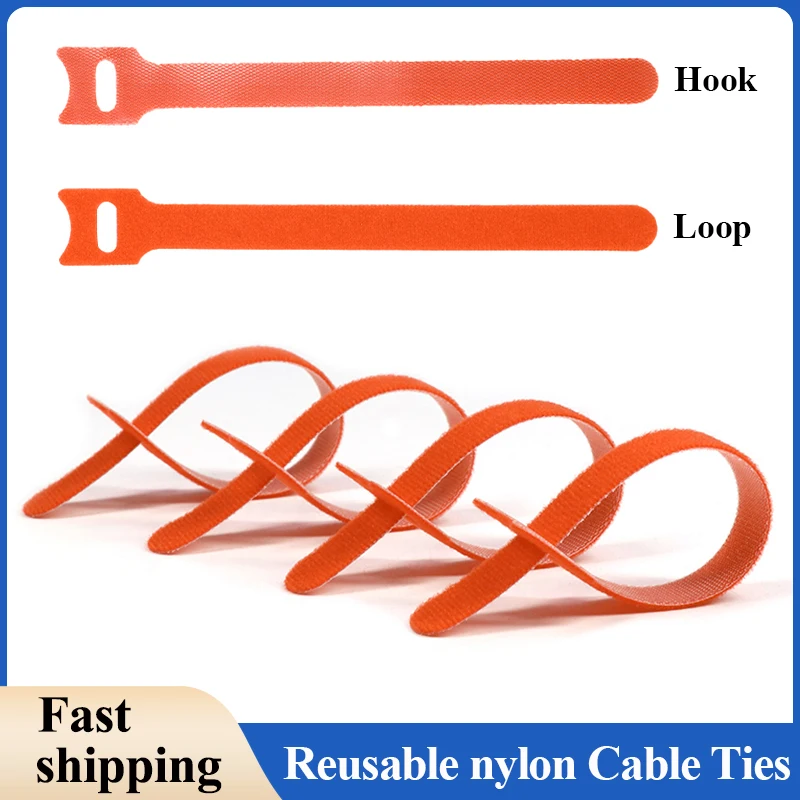 Oranye tipe T kabel pengencang - Gear Tie Reusable ulasan dan harga